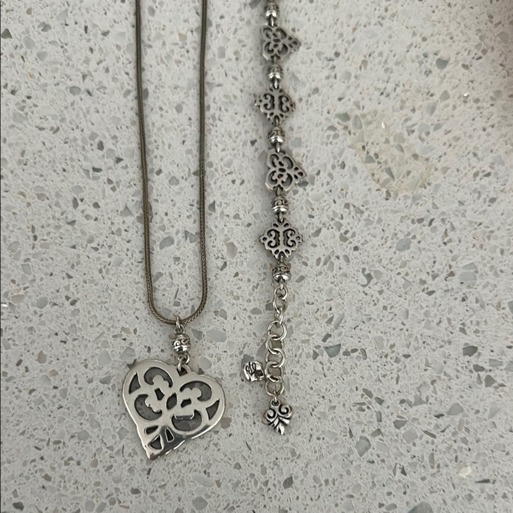 Brighton necklace and bracelet set.
